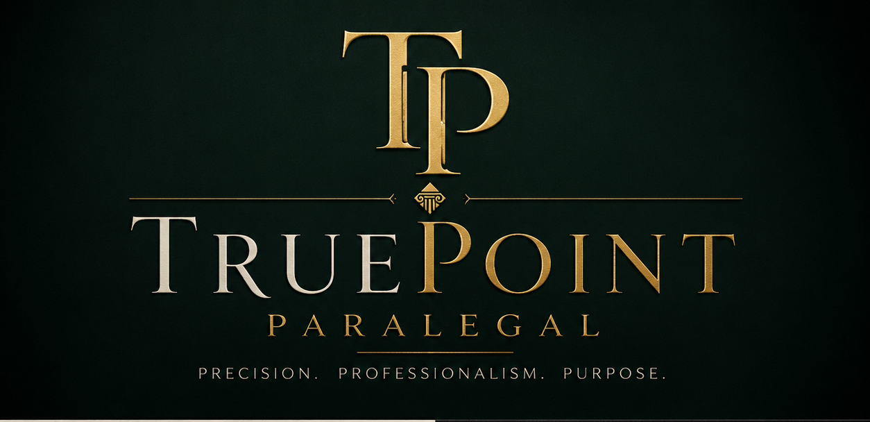TruePoint Paralegal — Precision. Professionalism. Purpose.